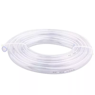 Clear Vinyl Tubing - 1/2  ID 5/8  OD PVC Tube Food Grade Flexible Plastic Pip... • $19.36