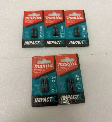 10 Makita A-96469 Impactx #2 Phillips 1″ Insert Bit • $14.95