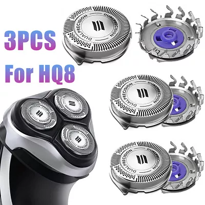 HQ8 Replacement Heads For Philips Norelco Aquatec Shavers HQ8 Heads -(Pack Of 3) • $8.92