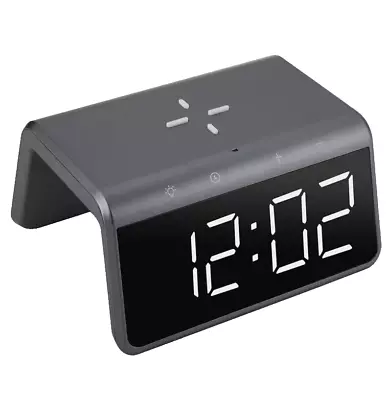 New Rewyre Alarm Clock Wireless Charger SY-W0258BLK • $92.99