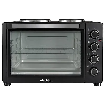 ElectriQ 45L Mini Oven With Dual Hotplates EiQ45LOVN • £105.96