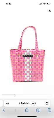 MARNI Kids Interwoven Box Basket Bag  • $120