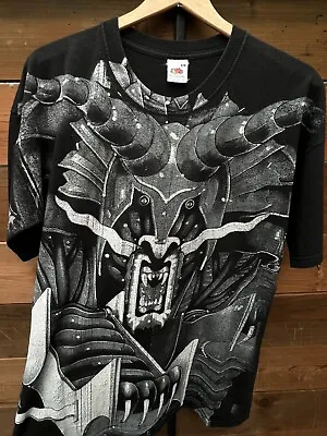 Vintage Y2K Judas Priest Defenders Of The Faith Mega AOP  All Over Print Shirt • $60