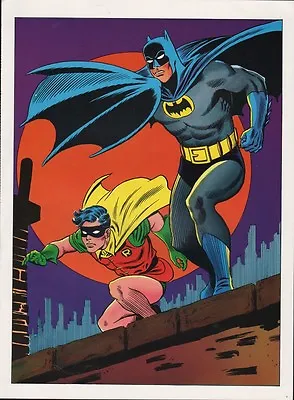 Vintage 1978 BATMAN & ROBIN Pin Up Poster DC Comics • $43.99