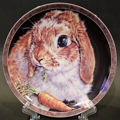 1997 Bunny Tales  Carrot Top  Plate By Vivi Crandall Limited Edition #2901A • $15