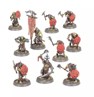 Gutrippaz (w/ Spears) X10 (NoS) - Kruleboyz - Age Of Sigmar - Games Workshop • $23.95