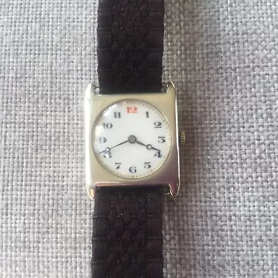 A 925 Silver Vintage Square Wrist Watch  • £75