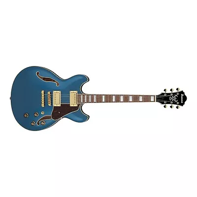 Ibanez AS73G Semi-Hollow Guitar Walnut Fretboard Prussian Blue Metallic • $499.99
