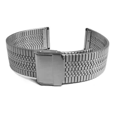 20mm 22mm Brushed Milanese Watch Bracelet Stainless Steel Watch Band Strap • $7.99