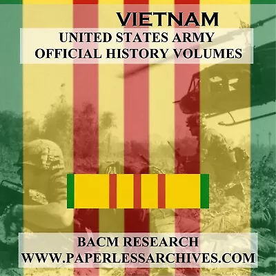 Vietnam War: U.S. Army Official History USB Drive • $16.95