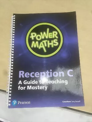 Power Maths Reception Teacher Guide C By Beth Smith (Spiral Bound 2019) • $6.32