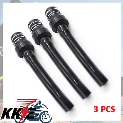 3 PCS CNC Gas Fuel Tank Cap Valve Vent Breather Hose Black Tube ATV Dirt Bike • $8.99