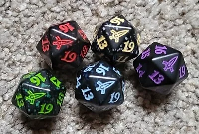 Murders At Karlov Manor MTG D20 LIFE COUNTER DICE SET Of 5 20 Sided MKM Magic • $9.75