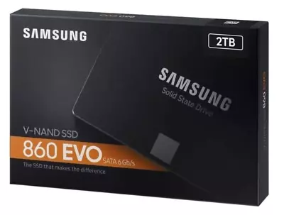 Samsung 860 EVO 2TB SATA 2.5 Inch Internal Solid State Drive • $365