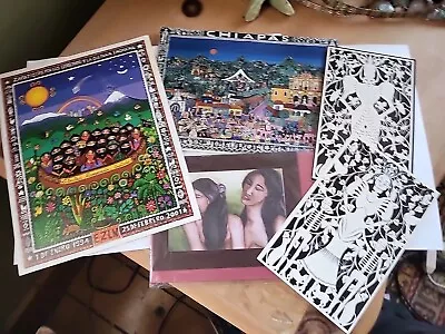 EZLN Guerilla Zapatista Mujeres ART  Mexican Maya Mexico Catrina Chiapas Marcos • $9.99
