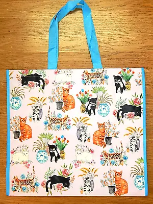 Reusable Shopping Travel Tote Bag Cats Eco Friendly Marshalls New • $5.99