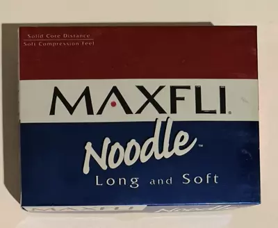 Maxfli Noodle Golf Balls Long & Soft Dozen Solid Core Distance New • $16.99