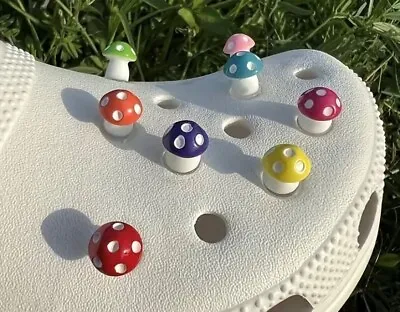 Jibbitz Fits Croc Shoe Charms Uk Toadstool Mushroom Garden Fairy • £1.50