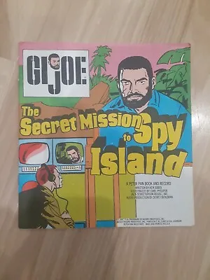 Vintage Gi Joe ''the Secret Mission To Spy Island Book Only '73 Hasbro Peter Pan • $24.99