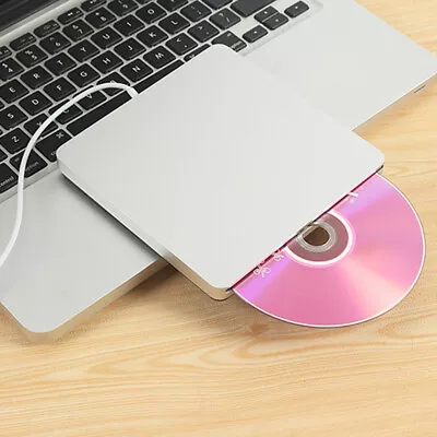 UK USB External CD RW Drive Burner Superdrive For MacBook Air Pro IMac • £19.67