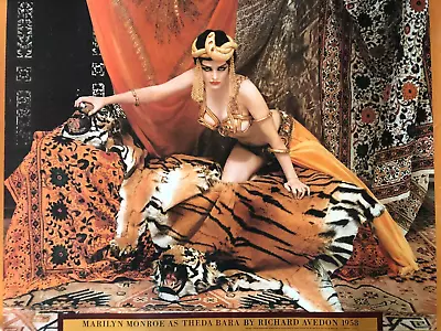 Marilyn Monroe By Richard Avedon As Theda Bara Original Vintage Poster • $367.05