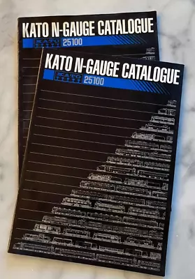 KATO N-Gauge Catalogue Of Trains & Accessories Vintage KATO 25100 • $6