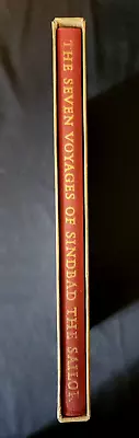 The Seven Voyages Of Sinbad The Sailor Heritage Press 1949 HC Slipcase Sandglass • $9.99