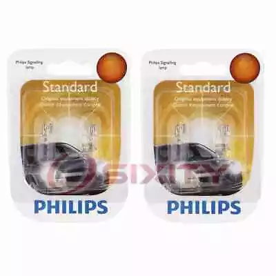 2 Pc Philips License Plate Light Bulbs For Ford Aerostar Bronco Bronco II C Nr • $9.63