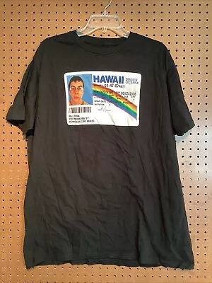 Superbad Men’s Sz XL T-Shirt Black McLovin Fake Driver License Short Sleeve G23 • $4.95
