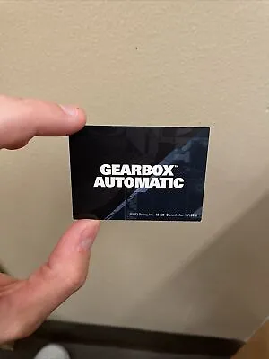 Oakley Gearbox Automatic Pop Card • $10