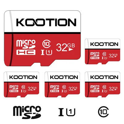 KOOTION Micro SD Card 16GB 32GB 64GB 128GB TF Class 10 For Smartphones Tablets • $7.38