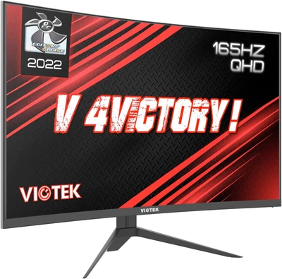 $189.99 • Buy VIOTEK 32  2560x1440p 165Hz/75Hz Monitor For Office & Gaming G-Sync FreeSync