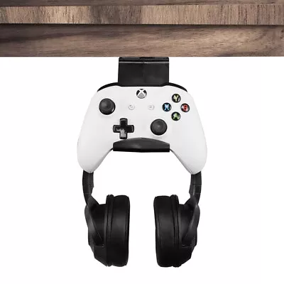 XBox Series PS5/ PS3/ PS3 Controllers & Headset Under Desk Mount Holder Stand • $12.99