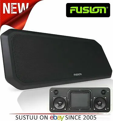 £121.52 • Buy Fusion RV-FS402B Sound Panel Shallow Mount Speaker System│IP65│Marine/Boat│Black