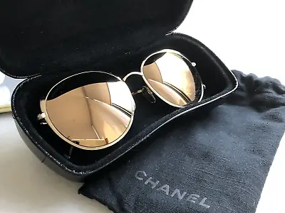 Chanel Authentic Mirror Aviator Sunglasses 4206 New! Rrp $655 • $479.99