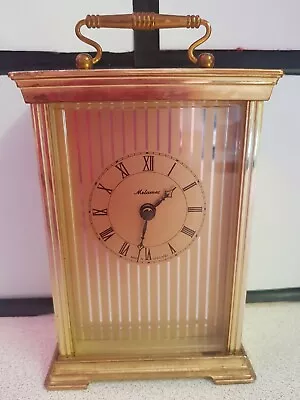£13.49 • Buy Vintage Brass Metamec Carriage Clock Quartz