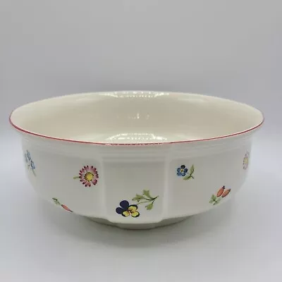 Villeroy & Boch Petite Fleur Porcelain Round Serving Vegetable Bowl Small Luxemb • $35