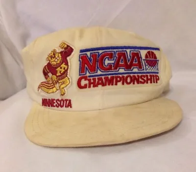 DESTROYED Vintage U. Of Minnesota Golden Gophers NCAA Championships Snapback Hat • $37.59