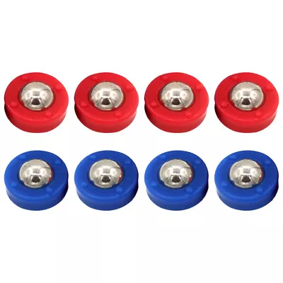 $10.35 • Buy 8Pcs Board Game Parts Air Hockey Equipment Rollers Set Sliding Bead Games Free