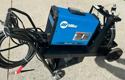  Miller Maxstar 200 Dx With Cart And Utility Equipment Mint Condition. • $4750