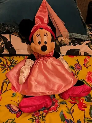 Disneyland Minnie Mouse Princess Plush Disney • £3