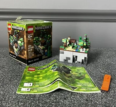 LEGO Minecraft: Micro World: The Forest (21102). 100% Complete Box Manuals • $45