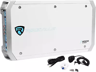 RXM-S6 Marine/Boat 6 Channel Amplifier 2600 Watt Peak / 660W Dyno-Certified RMS  • $283.99