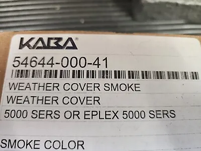 Kaba Simplex 2000/5000 Weather Cover • $130