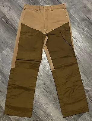 Vintage Ruddy Duck Brush Pants Canvas USA Talon 70s Hunting Field -pics For Size • $19