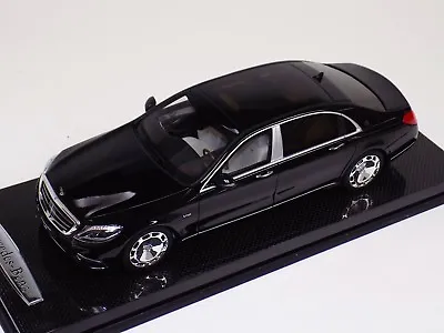 1/18 GT Spirit Mercedes Benz Maybach S600 In Black GT162  Carbon Fiber AB141 • $229.95