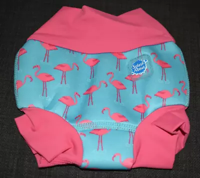 SPLASH ABOUT HAPPY NAPPY JOJO MAMAN BEBE FLAMINGO SWIM NAPPY - 0-3 Months Baby • £8