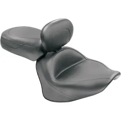 Mustang 79477 Two Piece Wide Touring Seat W/ Backrest 07-17 Yamaha V-Star 1300/T • $995