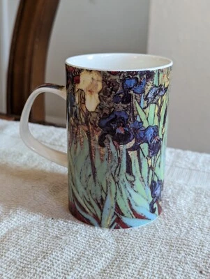 $26 • Buy Irises Van Gogh Dunoon Fine Bone China Cup Mug Made In England Arles 4.5  Height