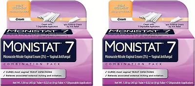 Monistat 7-Day Yeast Infection Treatment | Cream + External Itch Relief Cream |  • $28.94